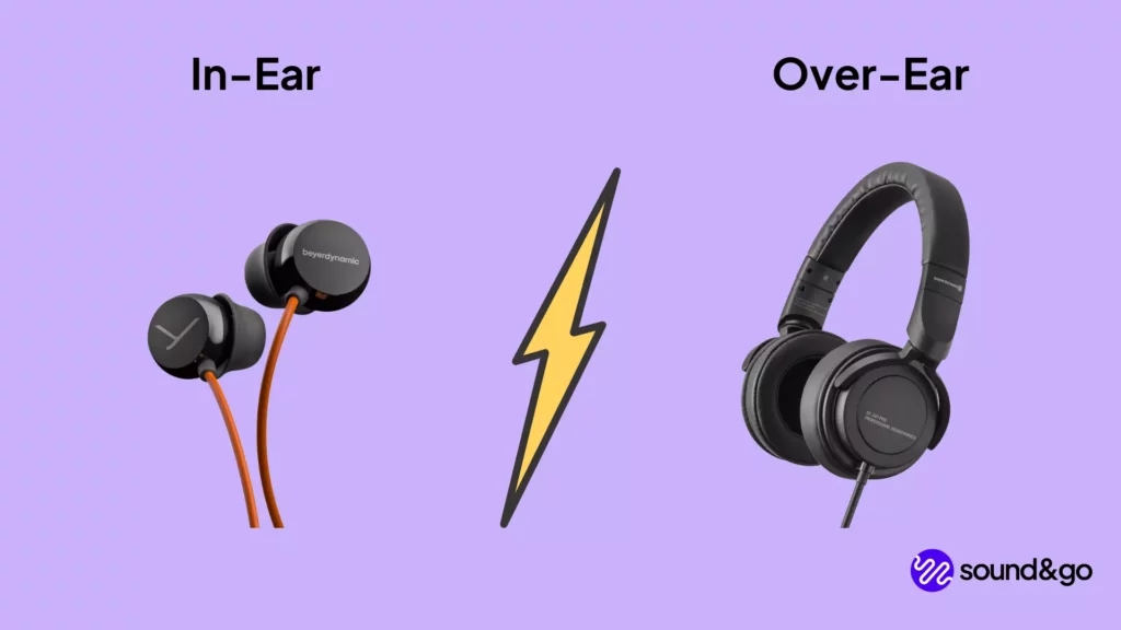 Podcast Kopfhörer Test In Ear vs Over Ear