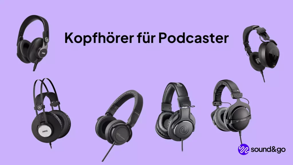 Podcast Kopfhörer Test Vergleich Titelbild