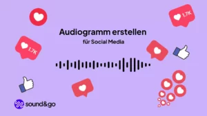 Audiogramm erstellen Podcast - kostenlos Audiogramme erstellen Social Media Audiogram free