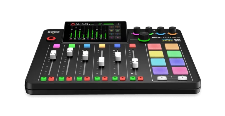 rode rodecaster pro II review vs Mackie DLZ creator review Test