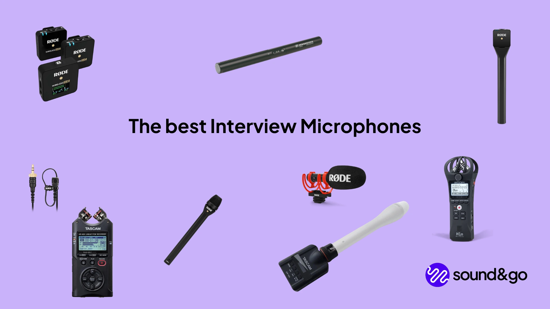Best interview microphones- Shotgun, handheld or lavalier mic?