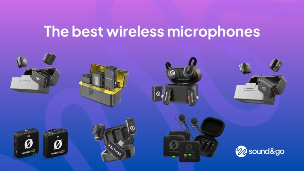 Wireless microphones in comparison - Wireless microphones review - Lavalier wireless microphones test review
