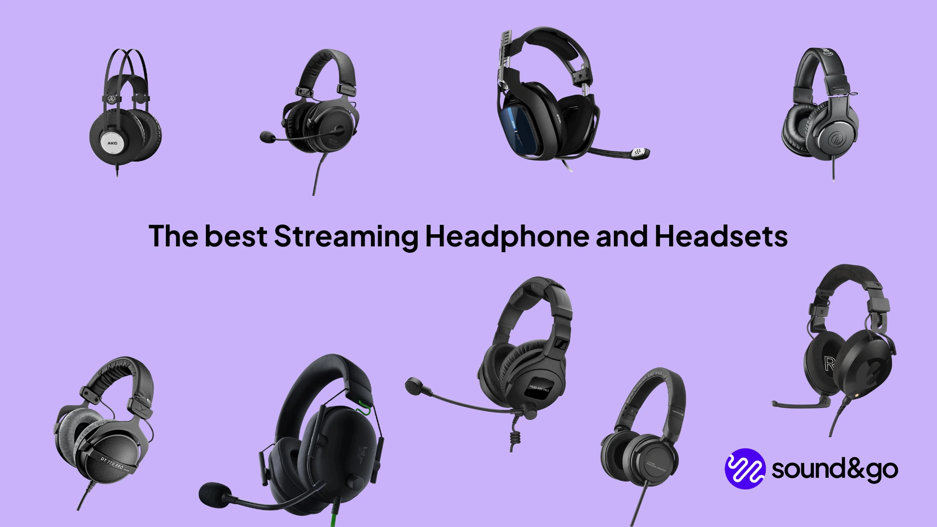 The best headphones for streaming - headsets and headphones in comparison