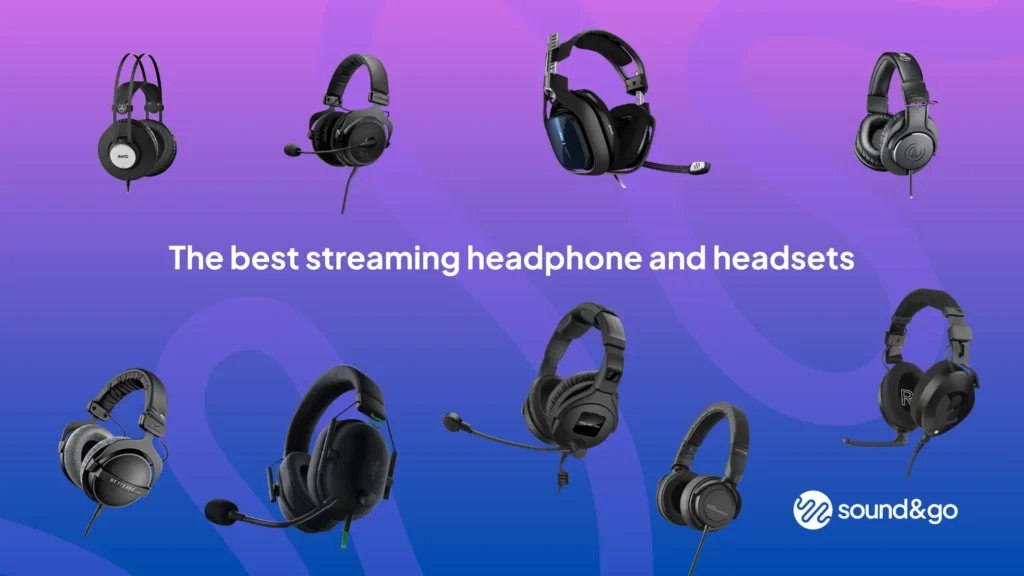 The best headphones for streaming - headsets and headphones in comparison