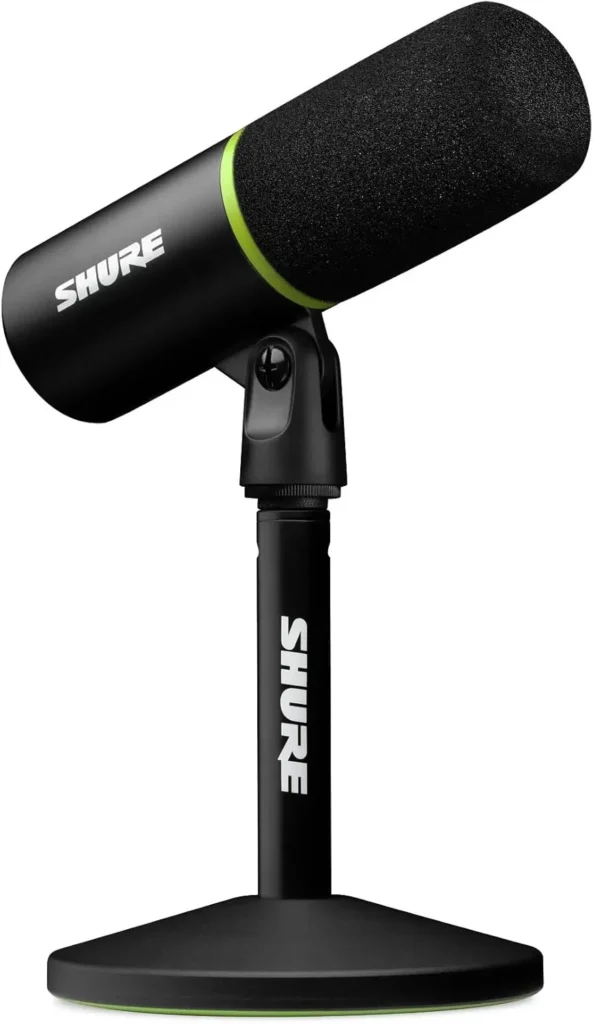 Gaming Streaming Mikrofon Shure MV6 USB C Mikrofon