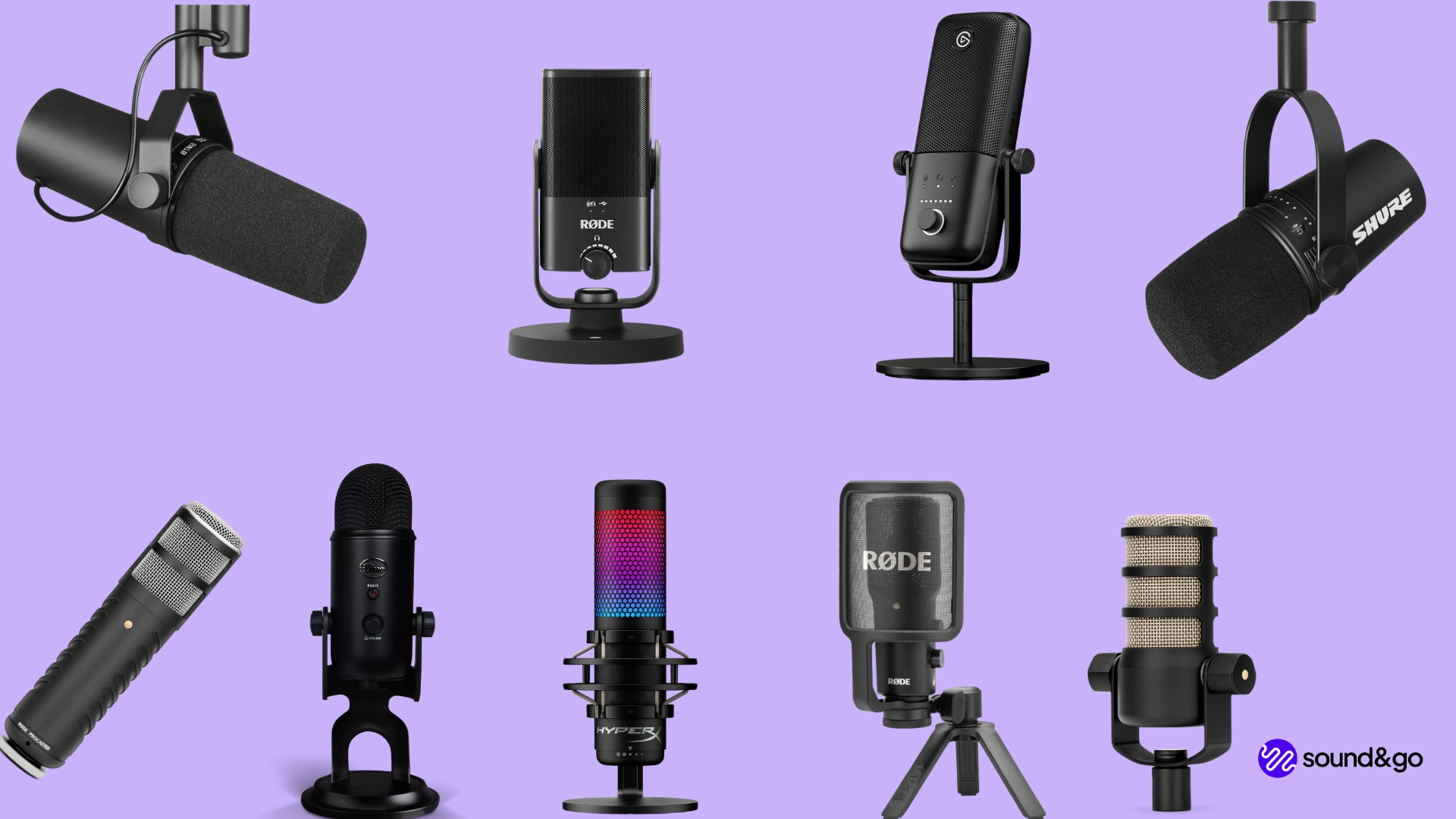 How to find the right streaming microphone for you! Our recommendations for streaming microphones! Including USB microphones