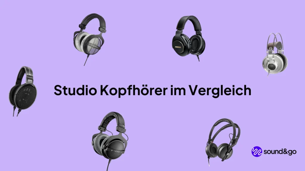 Die besten Studio-Kopfhörer - Studio Kopfhörer im Vergleich - geschlossene oder offene Studiokopfhörer