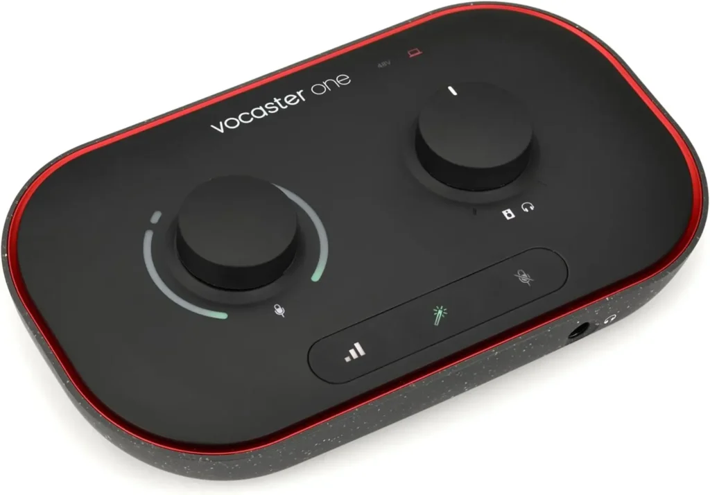 USB Audio Interface Focusrite Vocaster One