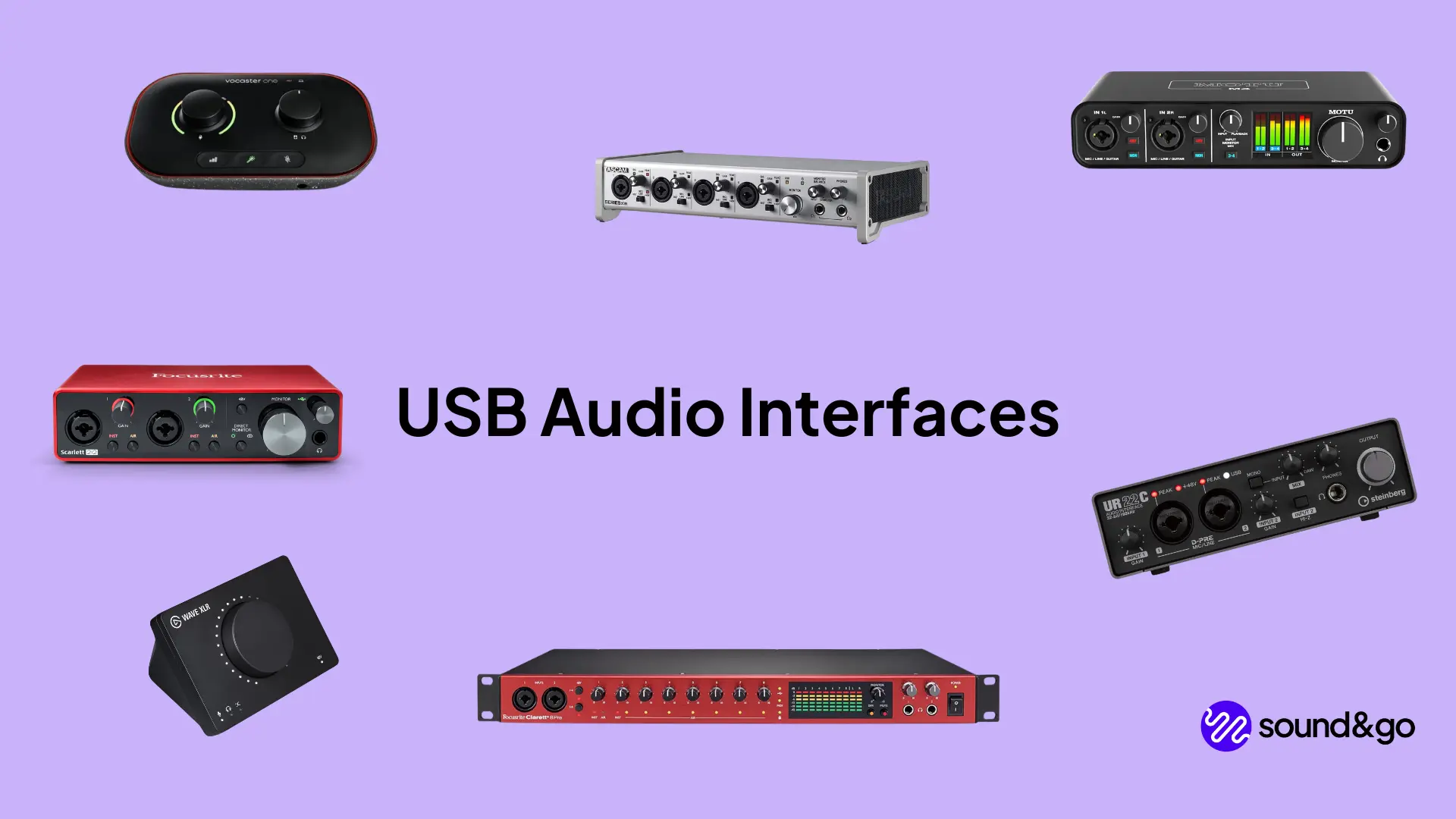 USB Audio Interfaces im Vergleich - Das beste Audio-Interface für dich Audiointerface