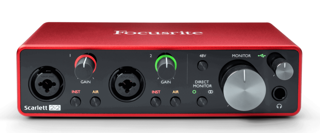 USB Audio Interfaces in comparison - The best audio interface for you Audiointerface Scarlett 2i2 3rd Gen