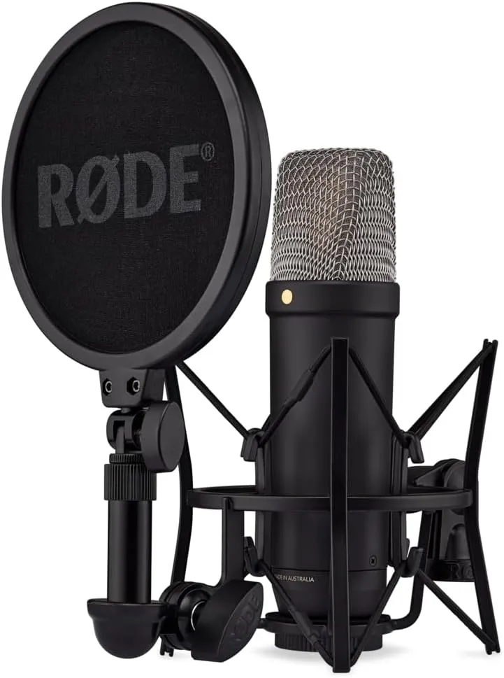 RODE NT1 5 Generation Grossmembran Kondensatormikrofon mit XLR und USB Ausgang