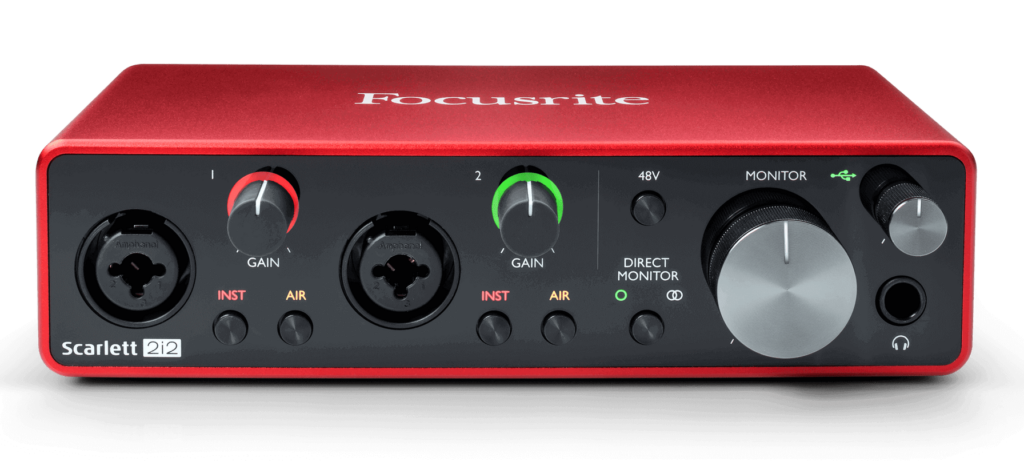 USB Audio Interfaces im Vergleich Das beste Audio Interface fuer dich in 2024 Audiointerface Scarlett 2i2 3rd Gen e1729242857392