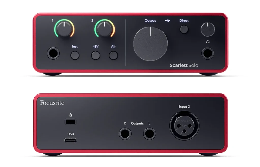 USB Audio Interfaces im Vergleich Das beste Audio Interface fuer dich in 2024 Audiointerface Scarlett 2i2 Gen4