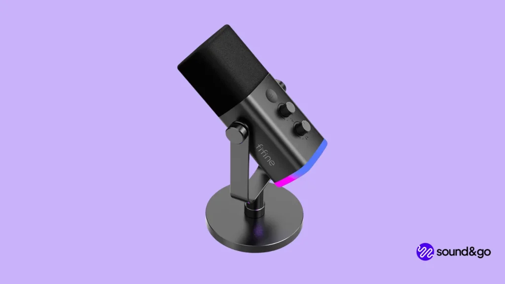 Fifine AM8 microphone with USB port review - good and cheap? Fifine AM8 Test USB Mikrofon XLR und USB Gaming Mikrofon Streaming Mikrofon