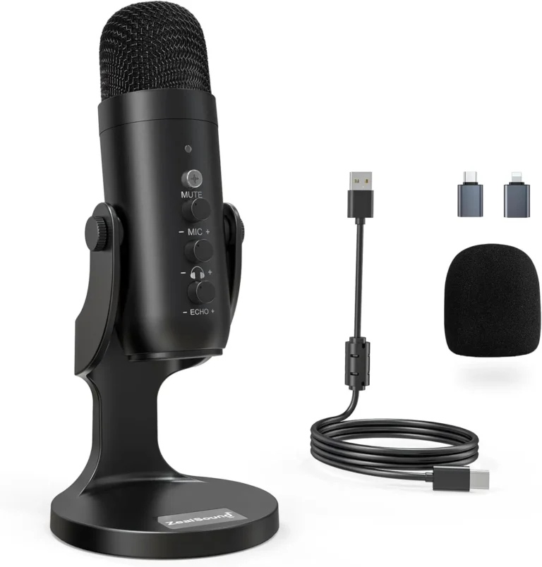 Zealsound USB Mikrofon Zealsound K66 guenstiges USB Mikrofon