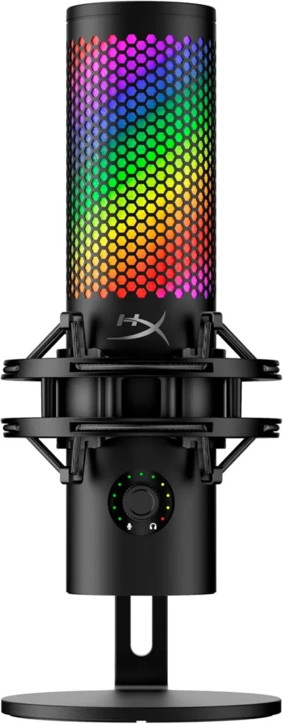 HyperX Quadcast USB microphone - All gamer models in comparison HyperX Quadcast 2 S USB-Mikrofon - Alle Modelle des Streamer und Gamer Mikrofons Vergleich