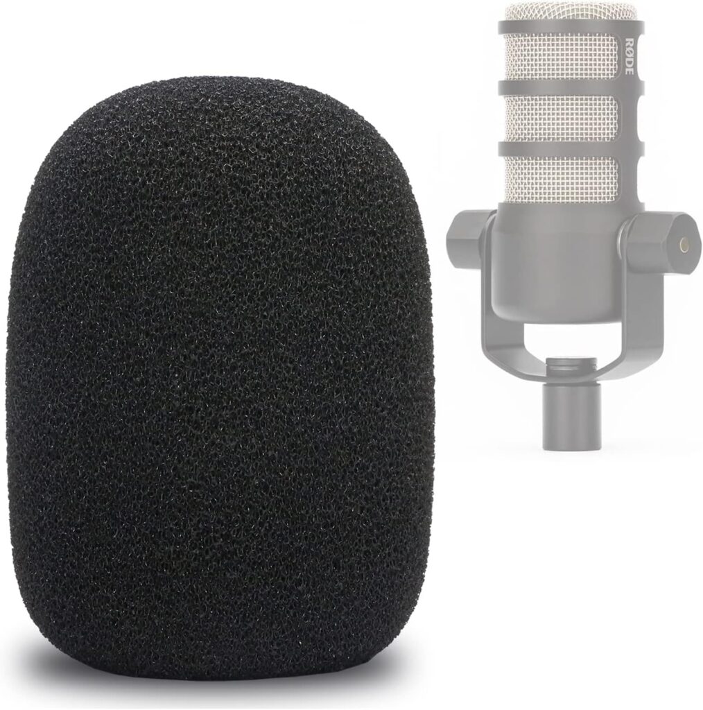 PodMic Pop Filter Foam Cover Mic Windscreen Wind Cover Customized