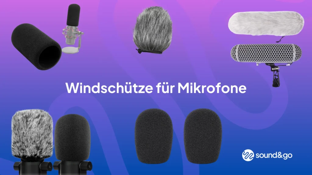 Windschutz Mikrofon Windschutz für Mikrofone