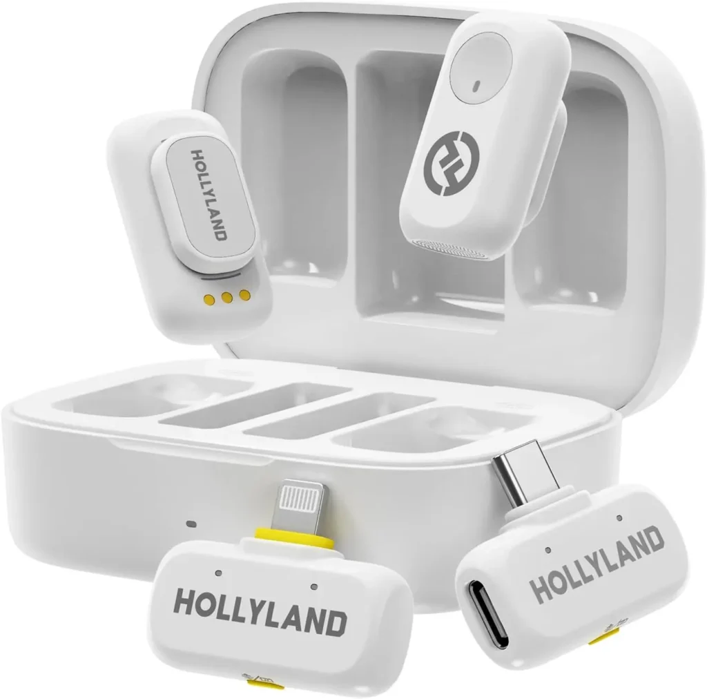 Hollyland Lark A1 Review Combo+Case white