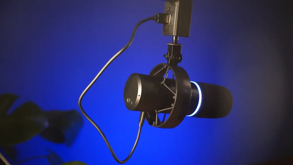 Trust Gaming Mikrofon GXT 255+ Test Onyx mit Mikrofonarm USB Kabel