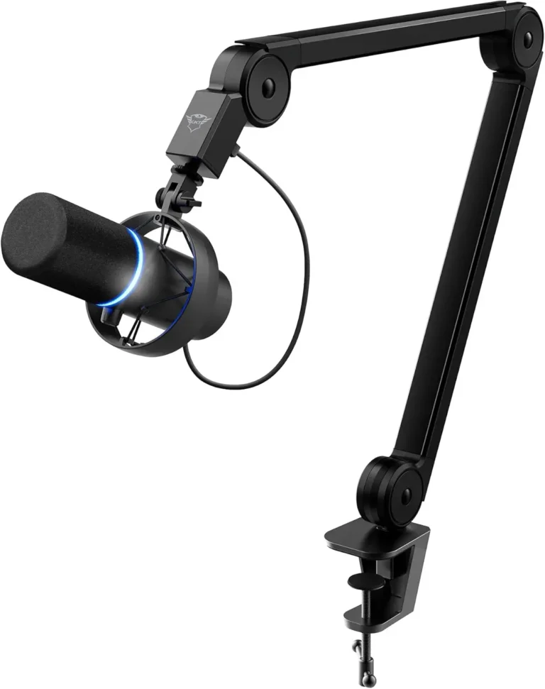 Trust Gaming Mikrofon GXT 255Plus Onyx mit Mikrofonarm