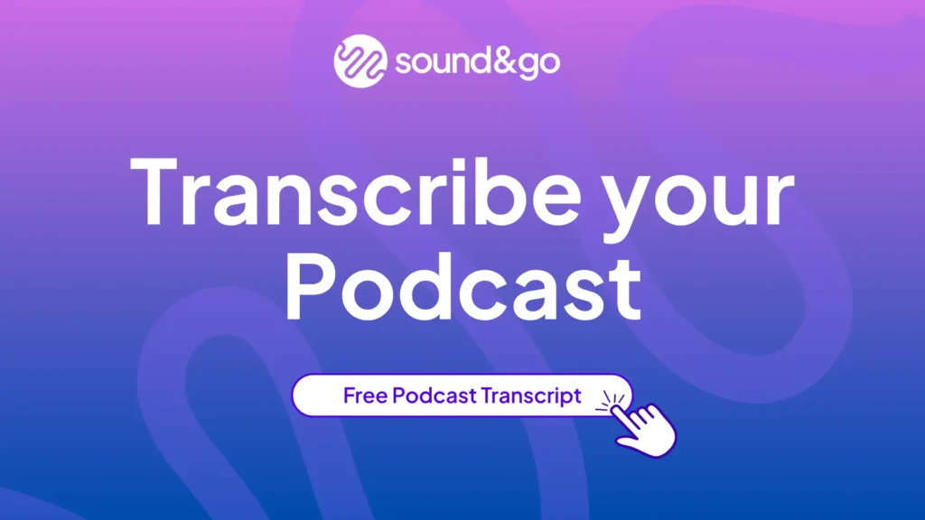 Get a free podcast transcript Podcast Transcription - Transcribe podcasts for free without ads