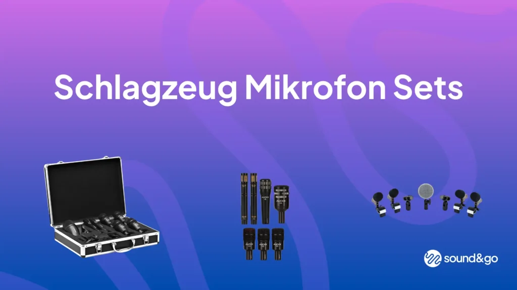 Drum Mikrofon Set Schlagzeug Mikrofon Set Mikrofon Koffer Schlagzeug Mic Drums