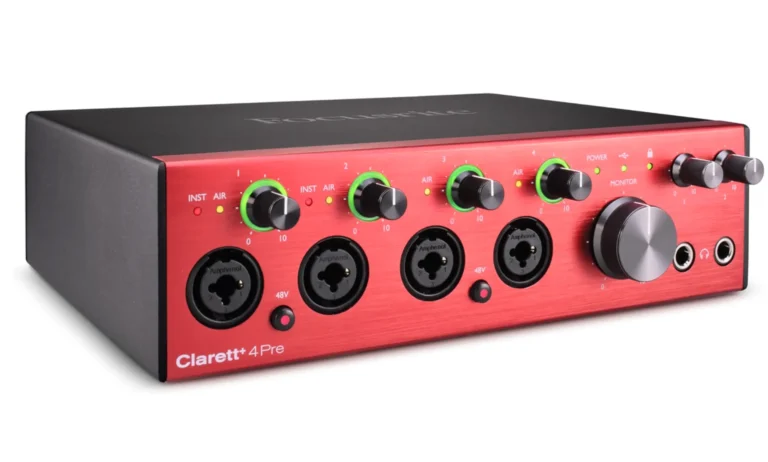 Focusrite Clarett+ 4Pre